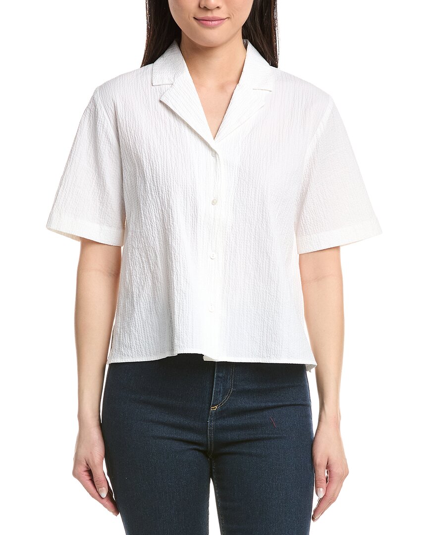 Eileen Fisher Notch Collar Shirt