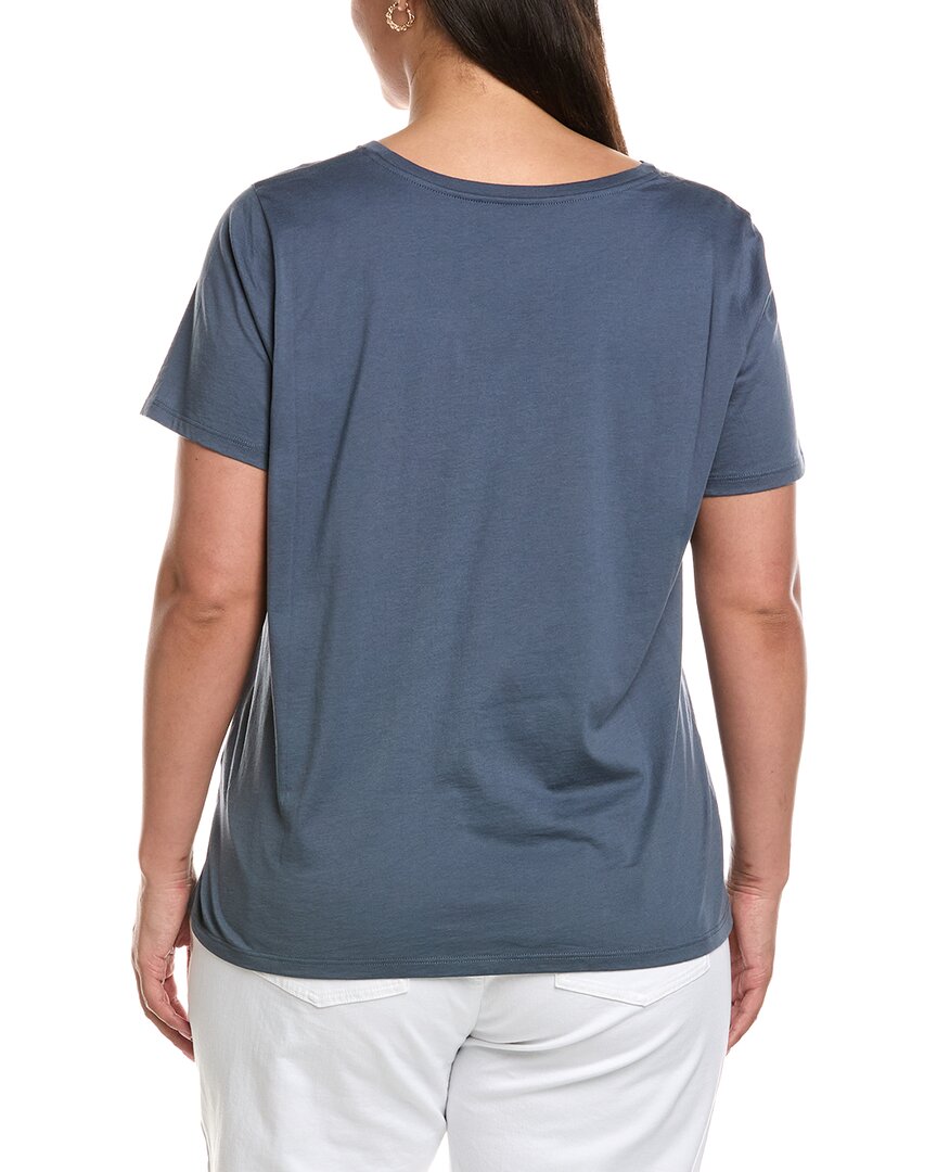 EILEEN FISHER Eileen Fisher Plus Round Neck T-Shirt