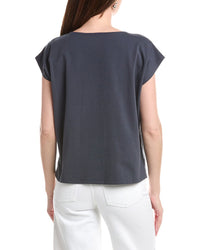 Eileen Fisher Ballet Neck Box Top