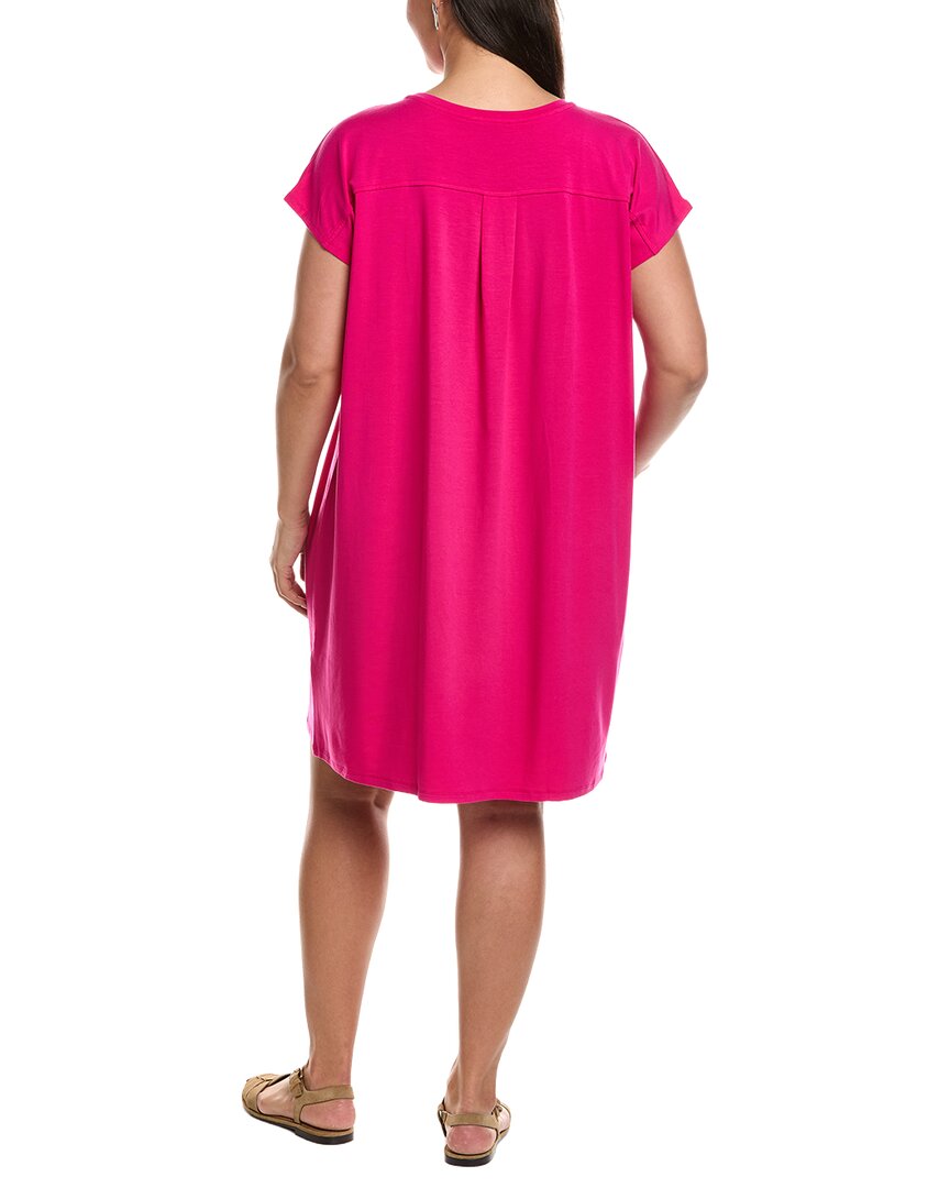 EILEEN FISHER Eileen Fisher Crew Neck Boxy Shirtdress