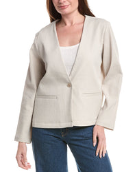 Eileen Fisher V-Neck Jacket