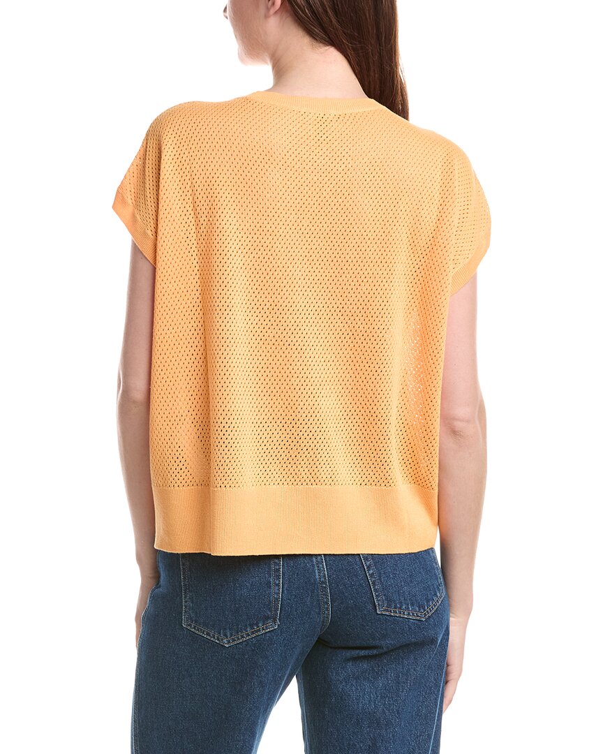 Eileen Fisher Linen-Blend Top