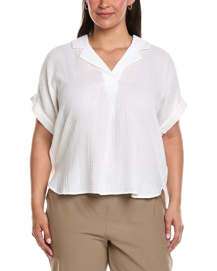 EILEEN FISHER Eileen Fisher Notch Collar Top