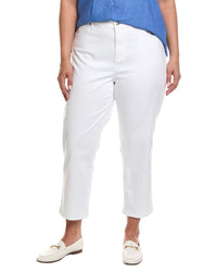 EILEEN FISHER Eileen Fisher Plus Straight Cropped Jean
