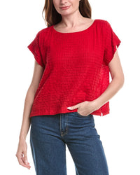 Eileen Fisher Ballet Neck Square Top
