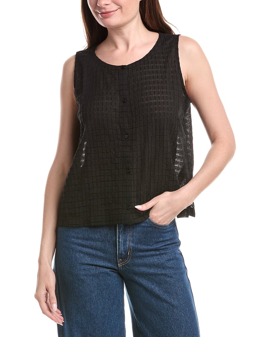 Eileen Fisher Round Neck Vest