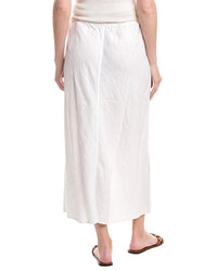 Eileen Fisher A-Line Linen Bias Skirt