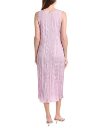 Eileen Fisher Pleated Silk Flare Dress