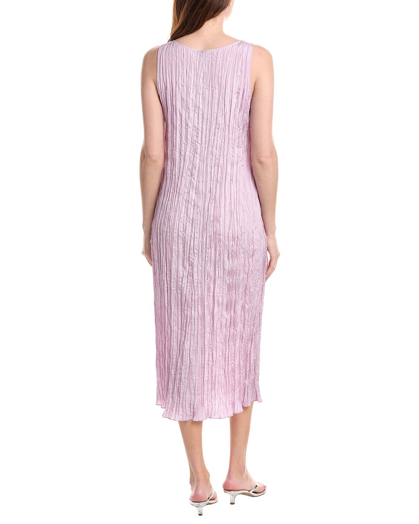 Eileen Fisher Pleated Silk Flare Dress