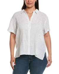 EILEEN FISHER Eileen Fisher Plus Classic Collar Shirt