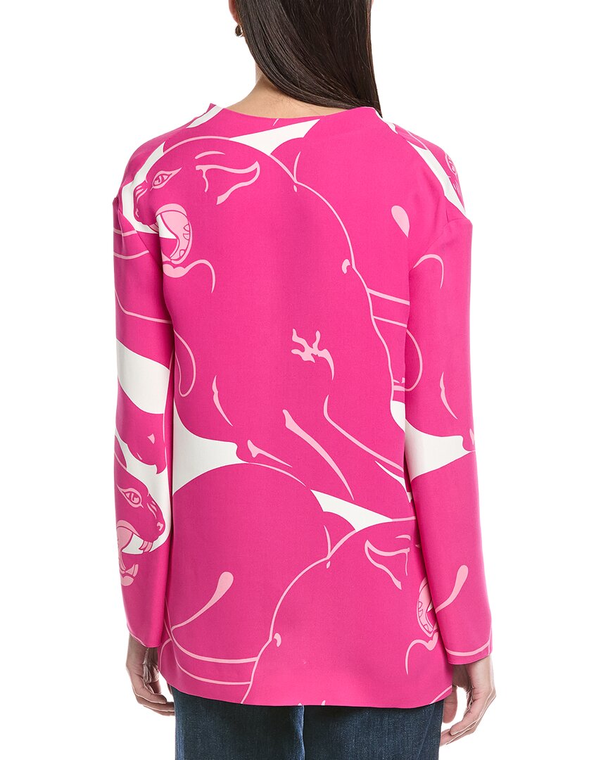 Valentino Convertible Silk Top