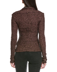 NANUSHKA Nanushka Flora Fitted Turtleneck Top