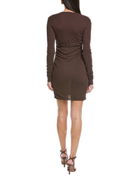 Nanushka Feiko Draped Mini Dress