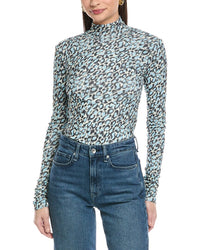 Nanushka Josa Fitted Turtleneck Top