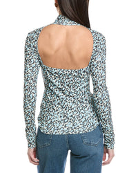 Nanushka Josa Fitted Turtleneck Top