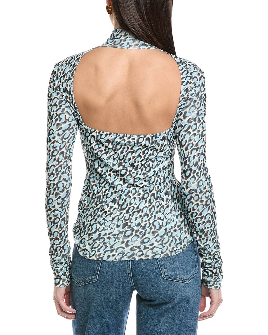 Nanushka Josa Fitted Turtleneck Top