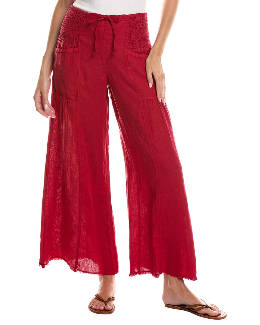 Xcvi Coleson Linen Wide Leg Pant