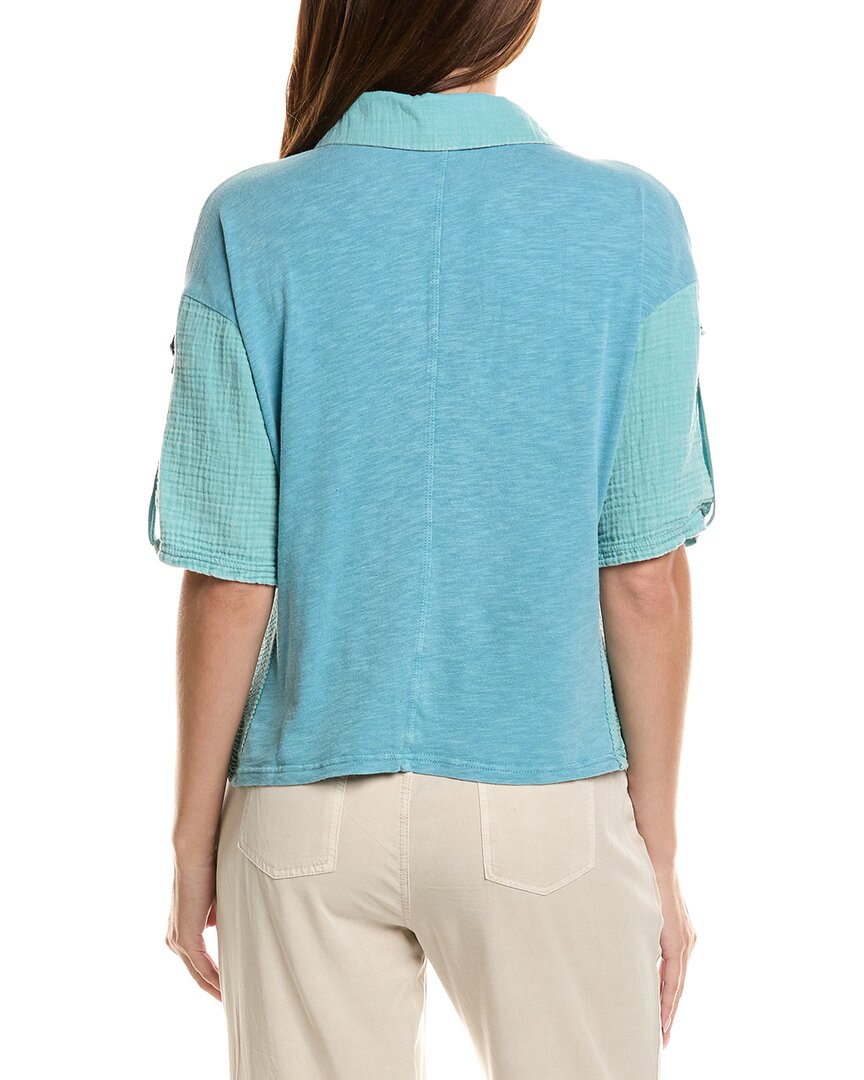 Xcvi Kaleo Snap-Up Blouse