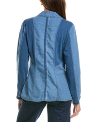Xcvi Floris Linen-Blend Jacket