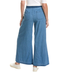 Xcvi Jerona Linen-Blend Wide Leg Pant