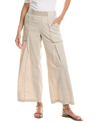 Xcvi Charli Linen-Blend Wide Leg Pant