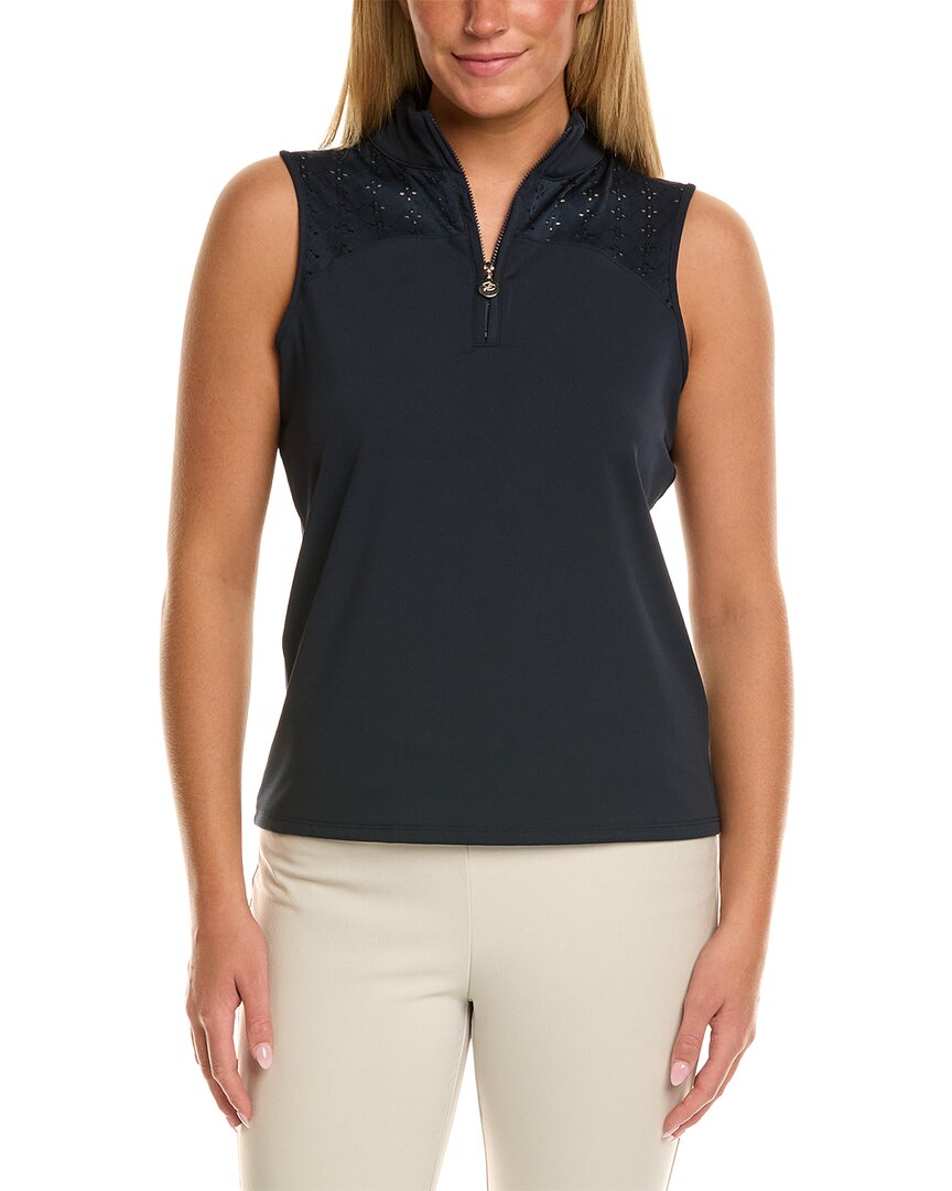 Stella Parker Mock Neck Combo Top