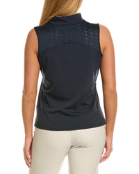 Stella Parker Mock Neck Combo Top