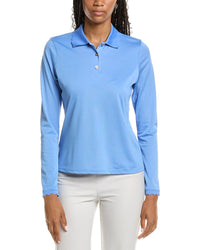 Stella Parker Stella Parker Scallop Pique Polo Shirt