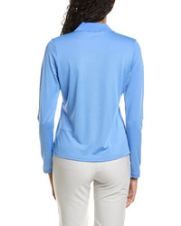 Stella Parker Stella Parker Scallop Pique Polo Shirt