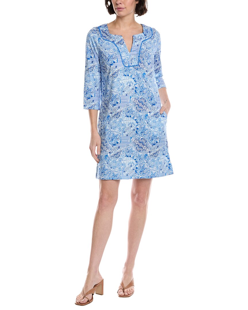 Stella Parker 3/4-Sleeve Shift Dress