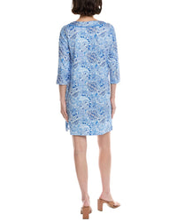 Stella Parker 3/4-Sleeve Shift Dress