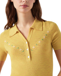 Lk Bennett Fiona Knitted Wool-Blend Top