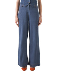 Lk Bennett Freya Denim Trouser