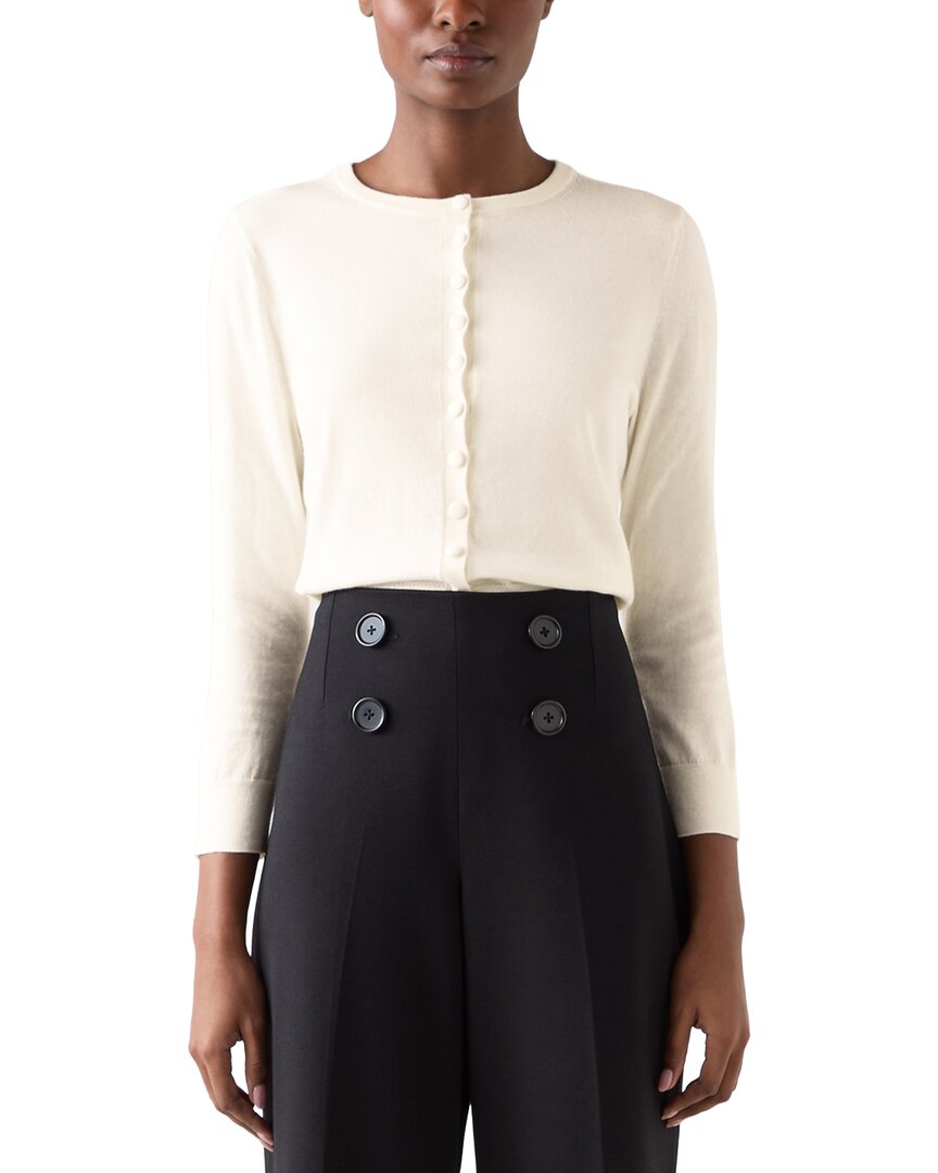 Lk Bennett Lottie Wool-Blend Cardigan