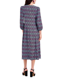 Draper James Long-Sleeve Midi Dress