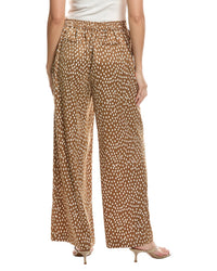 Kenneth Cole Kenneth Cole Polka Dot High-Rise Waist Wide Leg Pant