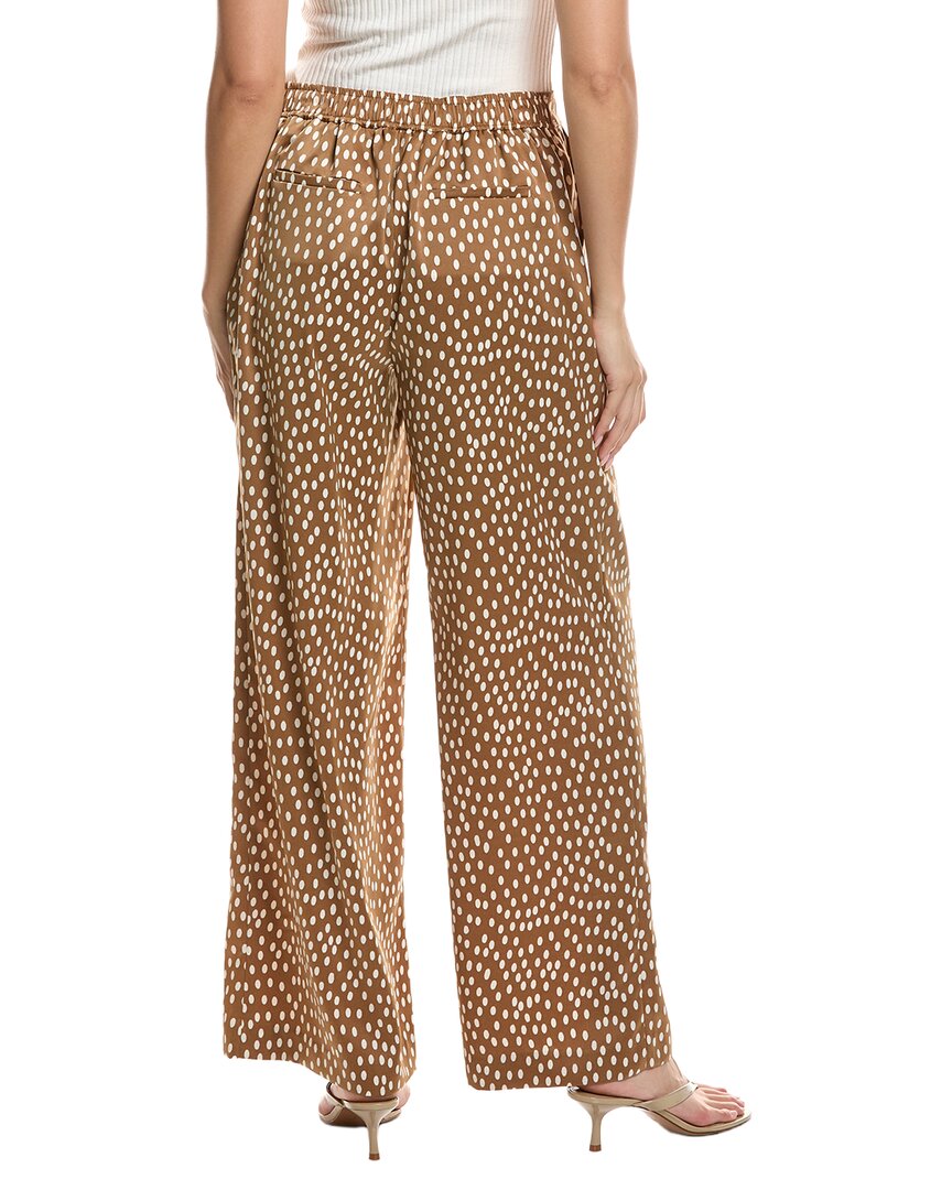 Kenneth Cole Kenneth Cole Polka Dot High-Rise Waist Wide Leg Pant