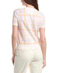 Brooks Brothers Print Crewneck Shell