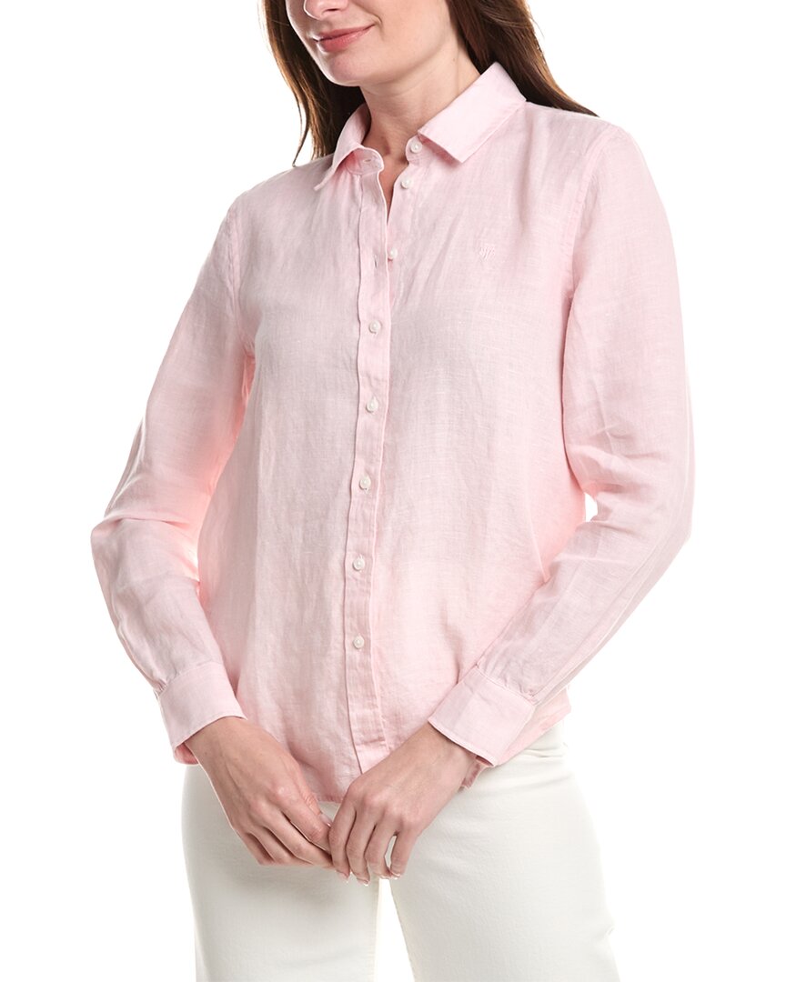 Brooks Brothers Cross Dye Linen Classic Shirt