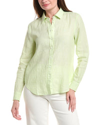 Brooks Brothers Cross Dye Linen Classic Shirt