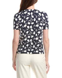 Brooks Brothers Print Crewneck Shell