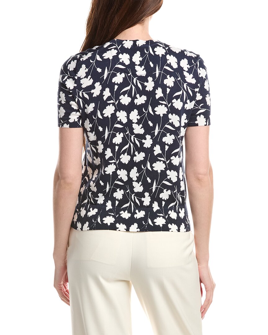 Brooks Brothers Print Crewneck Shell