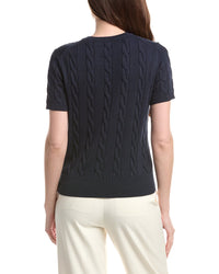 Brooks Brothers Cable Crewneck Sweater