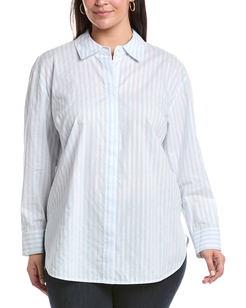Anne Klein Plus Drop Shoulder Shirt