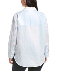Anne Klein Plus Drop Shoulder Shirt