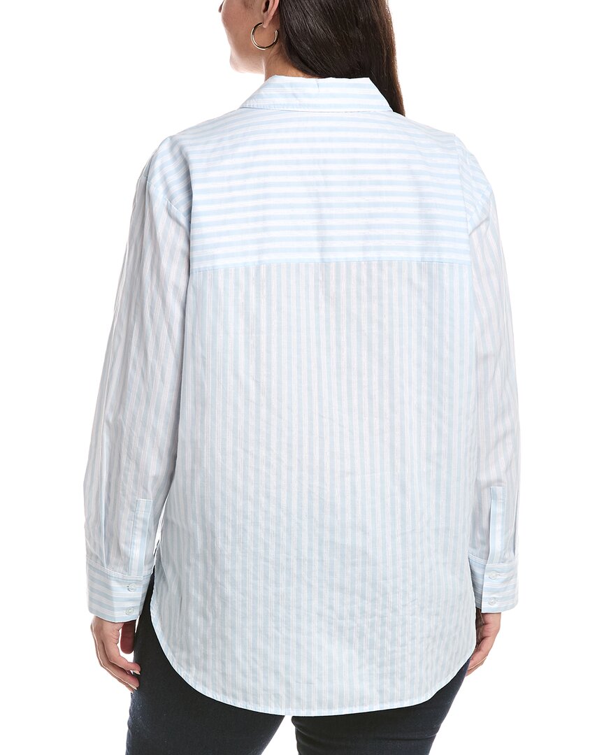 Anne Klein Plus Drop Shoulder Shirt