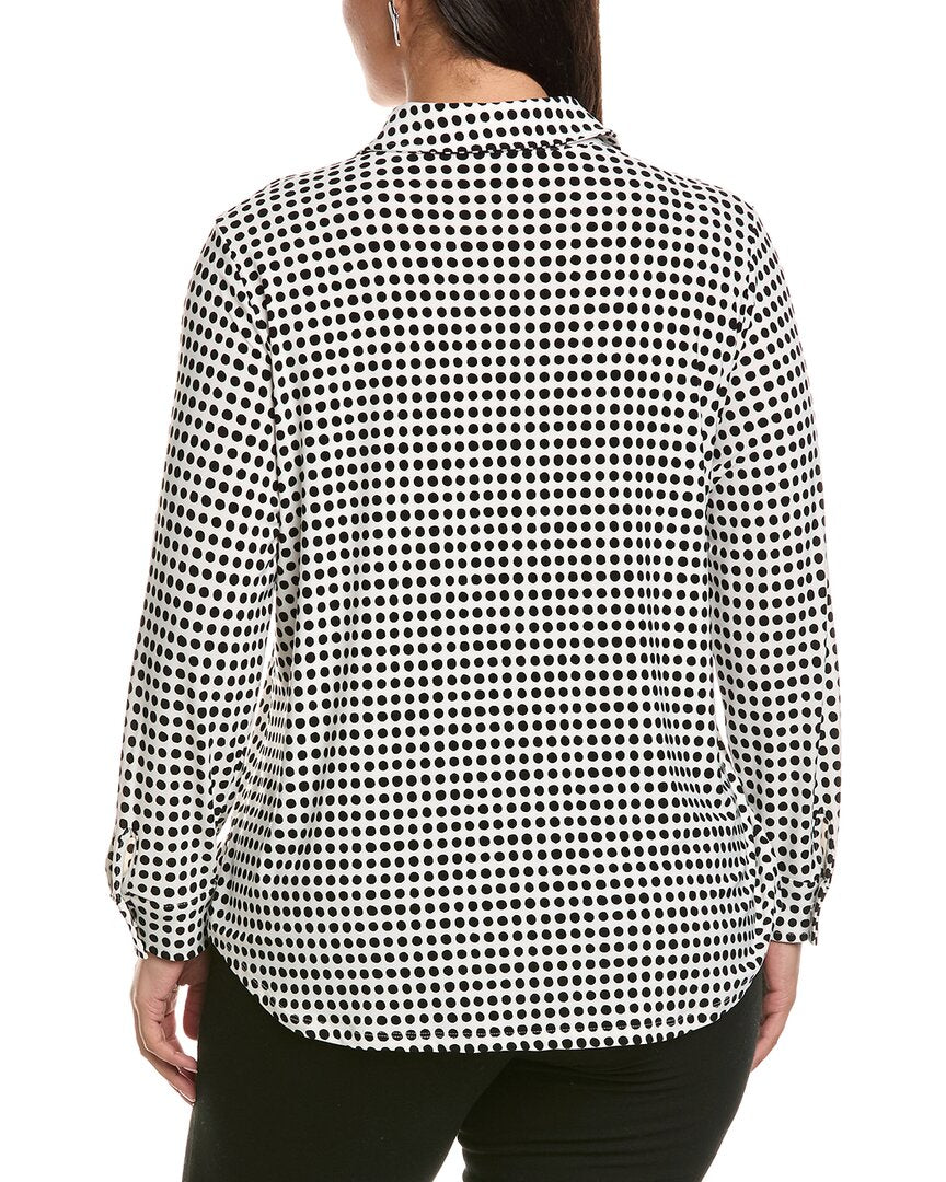 Anne Klein Anne Klein Plus Knit Shirt