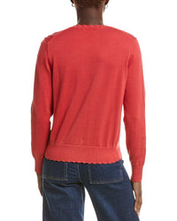 Brooks Brothers Scalloped Cardigan