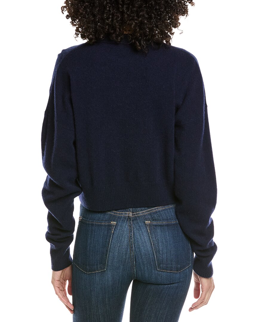 Femme Society V-Neck Cashmere-Blend Sweater