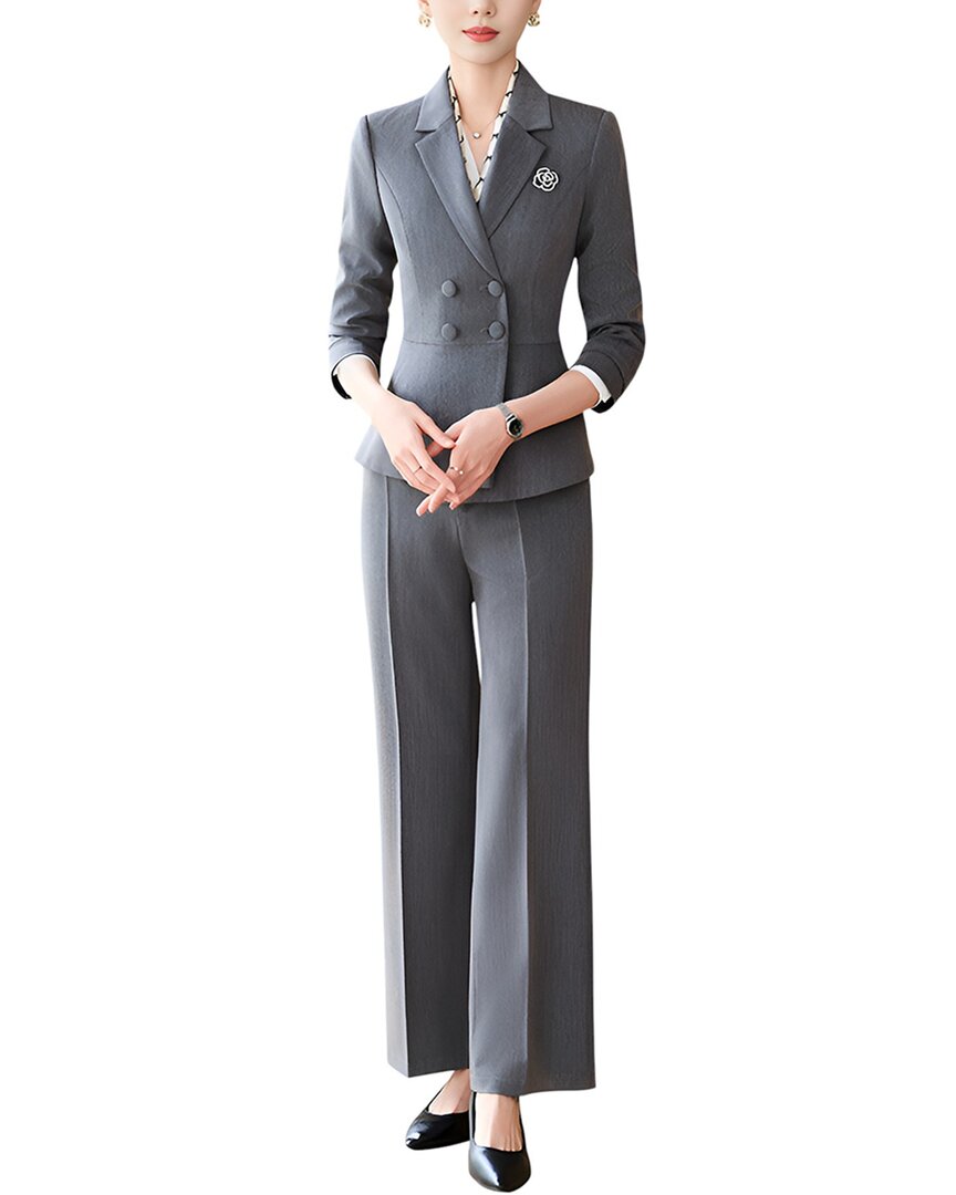Olivia Taylor Olivia Taylor 2Pc Blazer & Pant Set